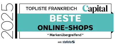 Bild 1. Platz in der Rangliste von Capital als bester Online-Shop