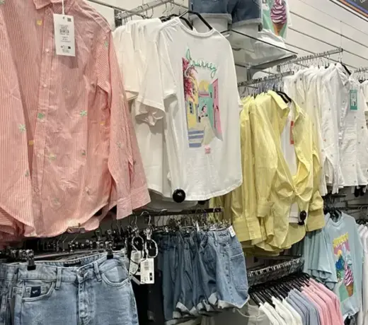 Espace des Marques Belz women's clothing department