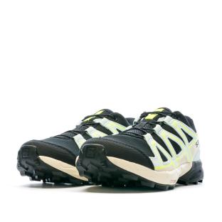 Chaussures de Trail Noir/Beige Junior Mixte Salomon Speedcross vue 6