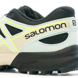 Chaussures de Trail Noir/Beige Junior Mixte Salomon Speedcross vue 7