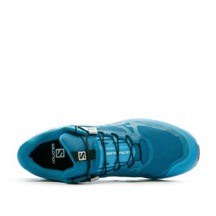 Chaussures de Trail Bleu Homme Salomon Ultra Glide vue 4