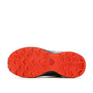Chaussures de Trail Noir/Rouge Junior Garçon Salomon Speedcross vue 5