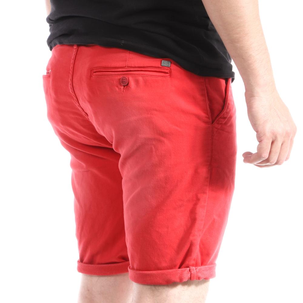 Short Rouge Homme Paname Brothers Jersey vue 2