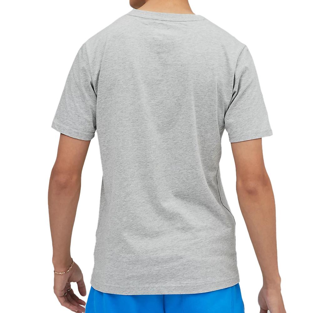 T-shirt Gris Homme New Balance Essentials vue 2