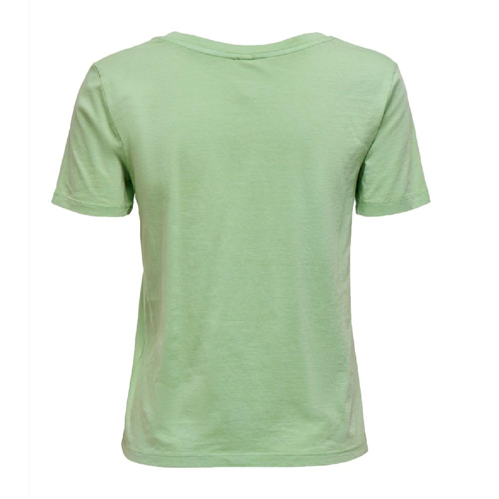 T-shirt Vert Femme JDY Farock vue 2