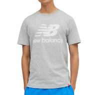 T-shirt Gris Homme New Balance Essentials pas cher
