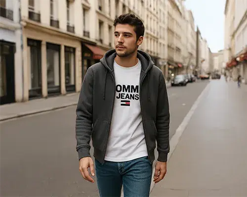 sweat homme et t-shirt pas cher