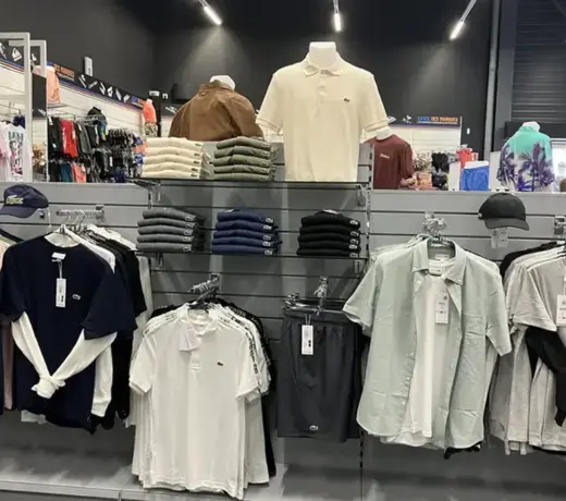 Lacoste men's clothing at outlet prices
