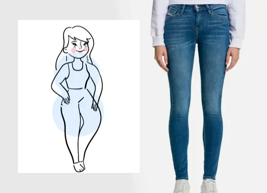 Slim-fit jeans
