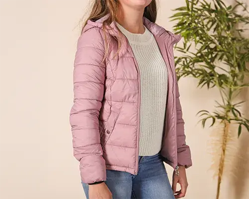 Doudoune femme en destockage