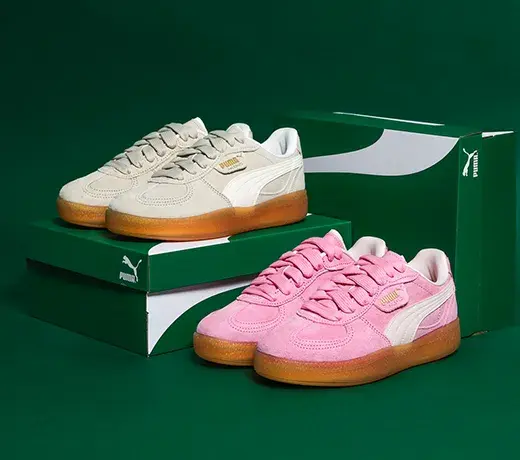 Baskets femme Puma Palermo suede pastel