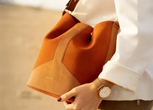 Photo of a bucket bag