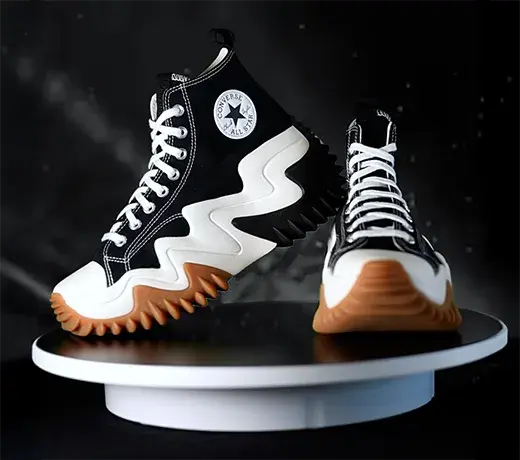 Converse à plateformes à prix discount