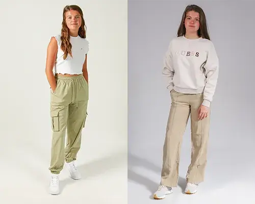 look sporty chic avec des baskets femme