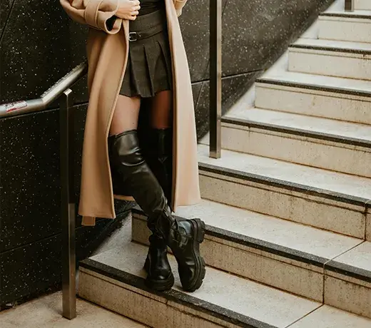 bottes hautes femme pas chères