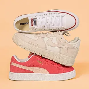 baskets femme en déstockage