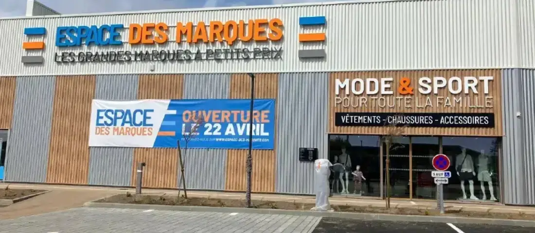 Espace des Marques : New outlet shop for designer clothes and shoes in Belz (56)