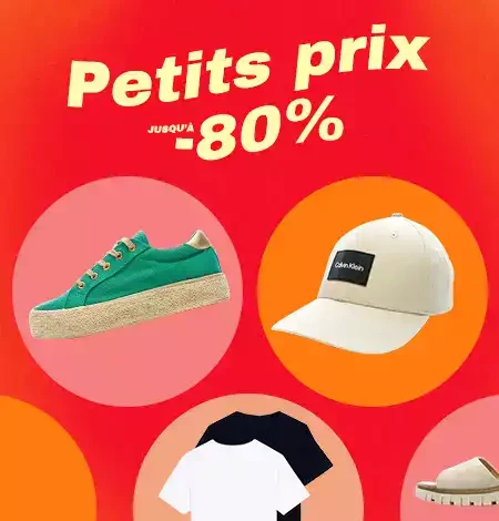 Petits prix braderie, promotions