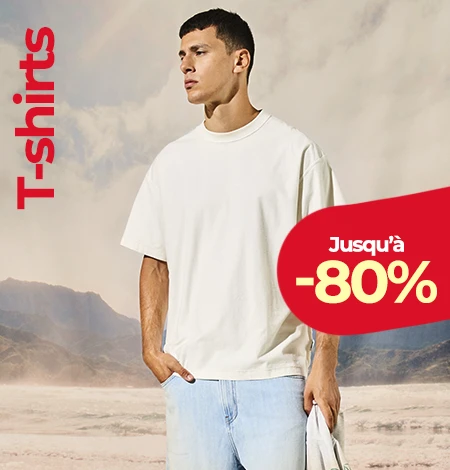T-shirts à petits prix