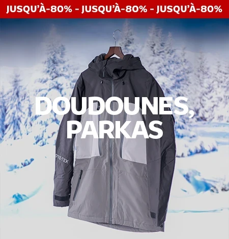 doudounes, parkas pas cher