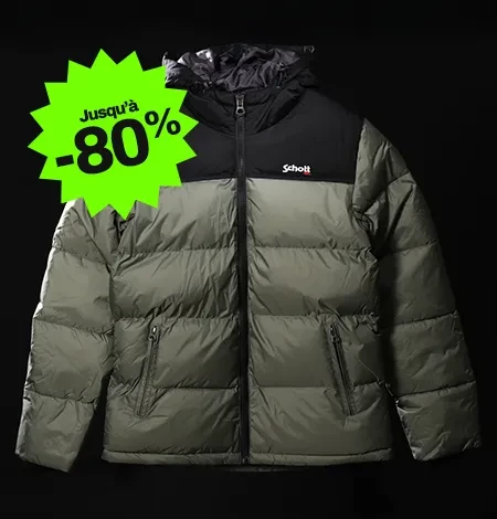 Doudoune en black week promo