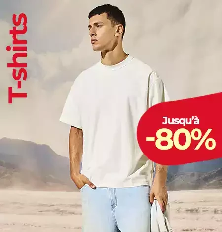 T-shirts à petits prix