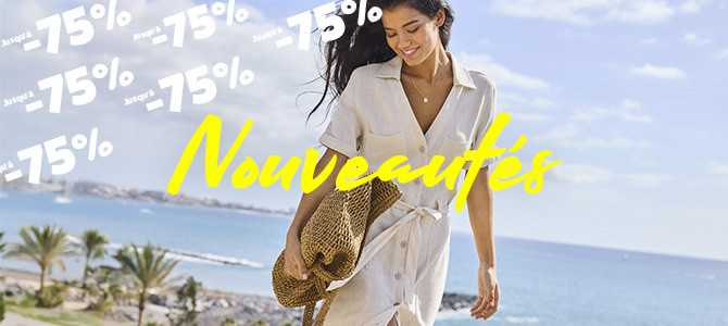Nouveautés jusqu'à -75%