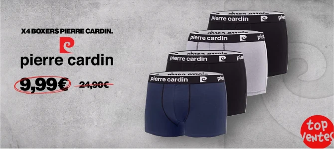 Boxer Pierre Cardin petits prix