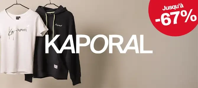 Kaporal jusqu'à -67%