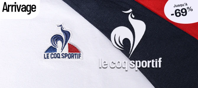 Le coq sportif en promo