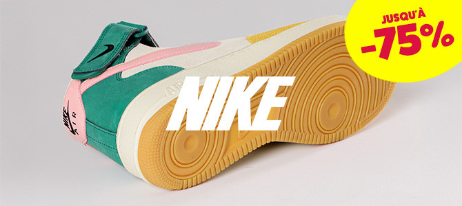 Nike jusqu'à -75%