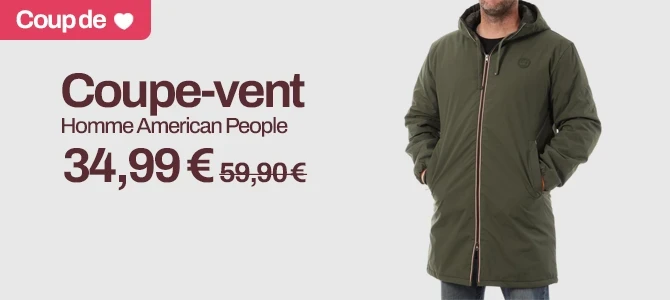 Coupe vent américan people