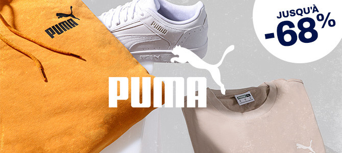 Petits prix sur la marque Puma