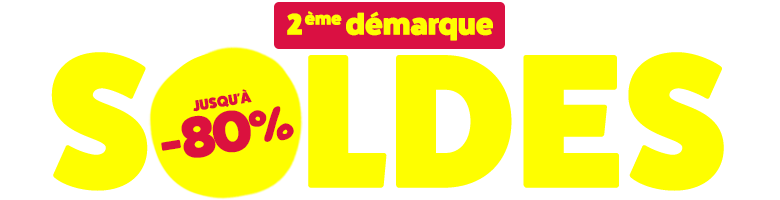 Profitez des promotions jusqu'à -80%