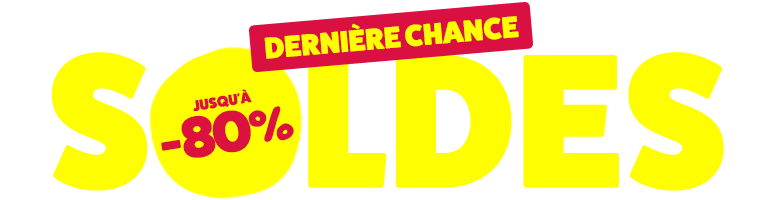 Profitez des promotions jusqu'à -80%