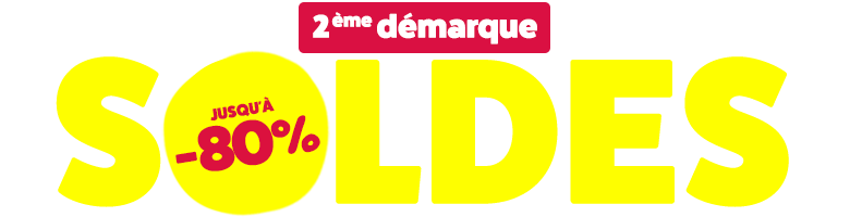 Profitez des promotions jusqu'à -80%