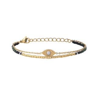Bracelets Noir/Doré Femme Clio Blue Tudie vue 0