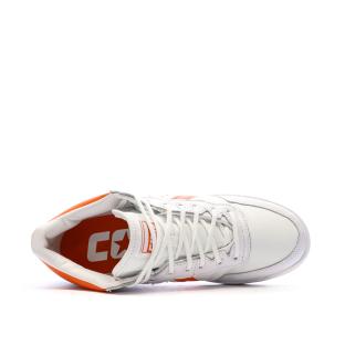 Baskets Blanches/Oranges Homme Converse Fastbreak vue 4