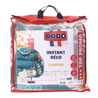 Couette Bleu Dodo Instant Déco 220x240cm pas cher