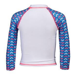 Lycra Blanc/Bleu/Rose Fille Arena Friends Kids vue 2