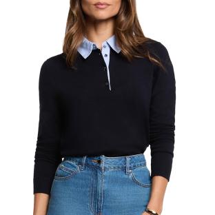 Pull Marine Femme Morgan MVIKOU vue 0
