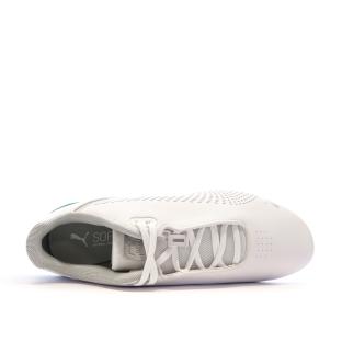 Baskets Blanches/Turquoises Homme Puma Mercedes Cat Decima Puma vue 4