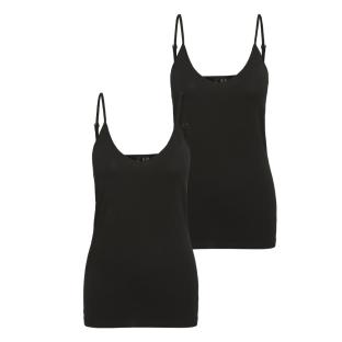 Lot de 2 Débardeurs Noir Femme Vero Moda Maxi My Soft vue 2
