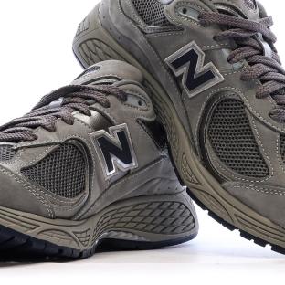 New Balance 2002 Baskets Grise Homme vue 0