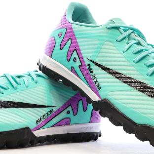 Chaussures de Foot Turquoise Homme Nike Zoom Vapor 15 Academy TF vue 7