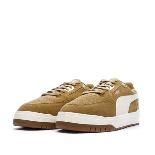 Braune/weiße Herren-Sneaker Puma Shuffle Downtown Ansicht 0