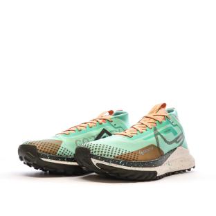 Chaussures de trail Vert/Blanc Femme Nike React Pegasus vue 6