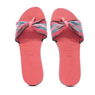 Tongs Roses Femme Havaianas You Saint Tropez vue 3