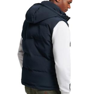 Doudoune sans manche Marine Homme Superdry Everest Puffer vue 2