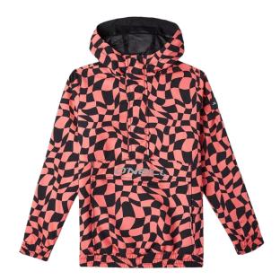 Manteau Noir/Rose Fille O'Neill Ridge Anorak pas cher